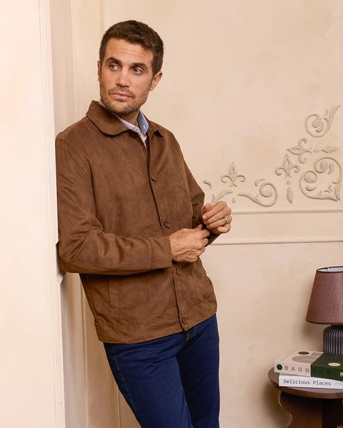 Casaca Hombre Daniel Marron Chocolate