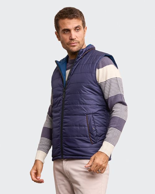 Chaleco Hombre Julian Azul Pacífico