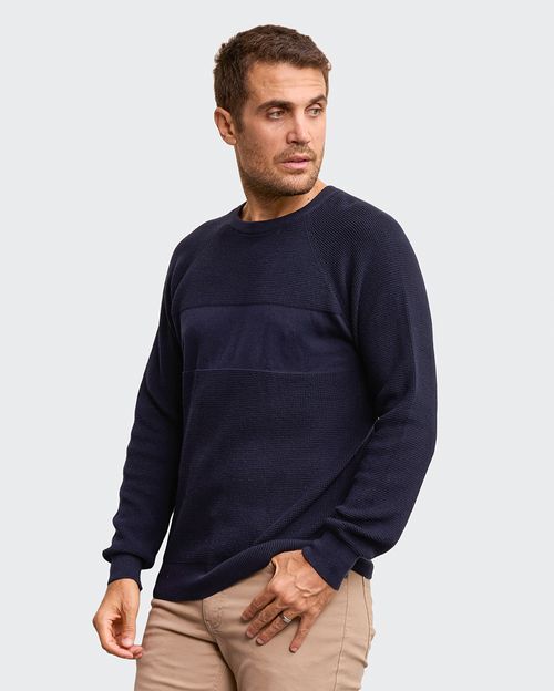 Chompa Hombre Alan Azul Dutty