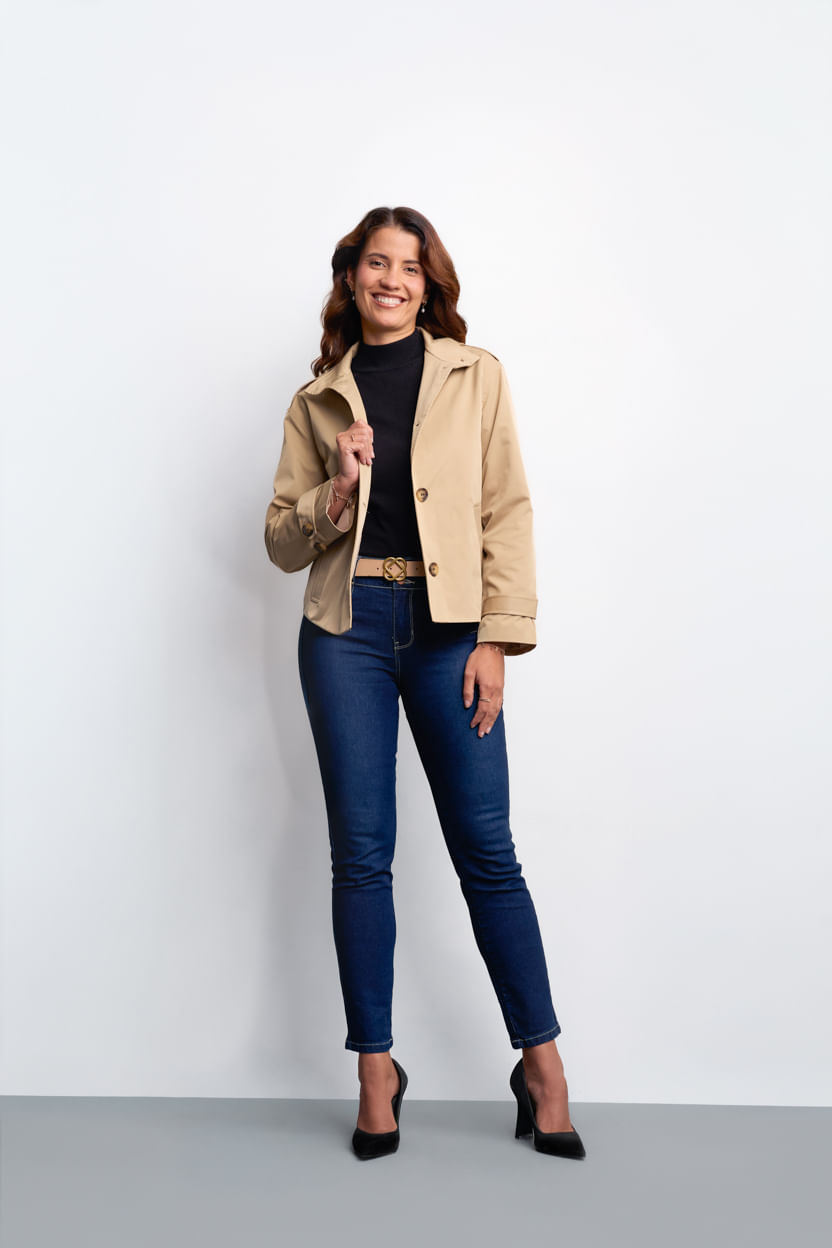 Casaca-Mujer-Katie-Beige-S