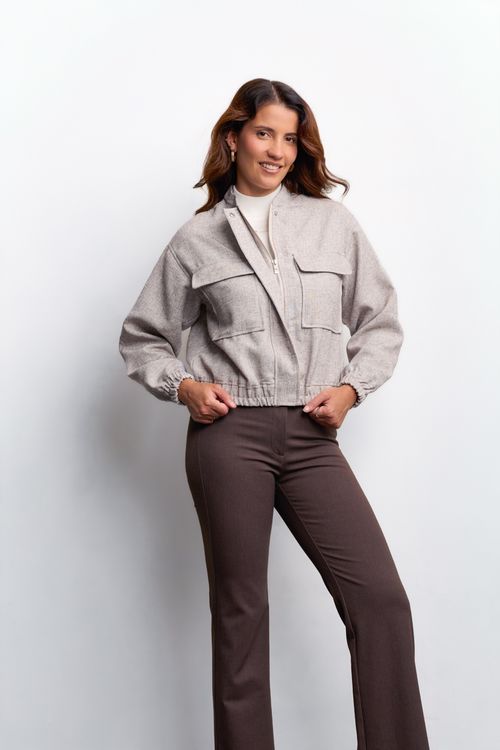 Casaca Mujer Judith Marrón