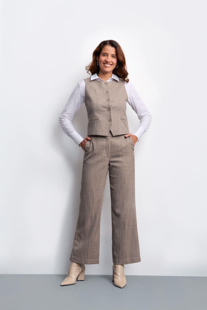 Chaleco-Mujer-Maria-Grey-Mouline-S