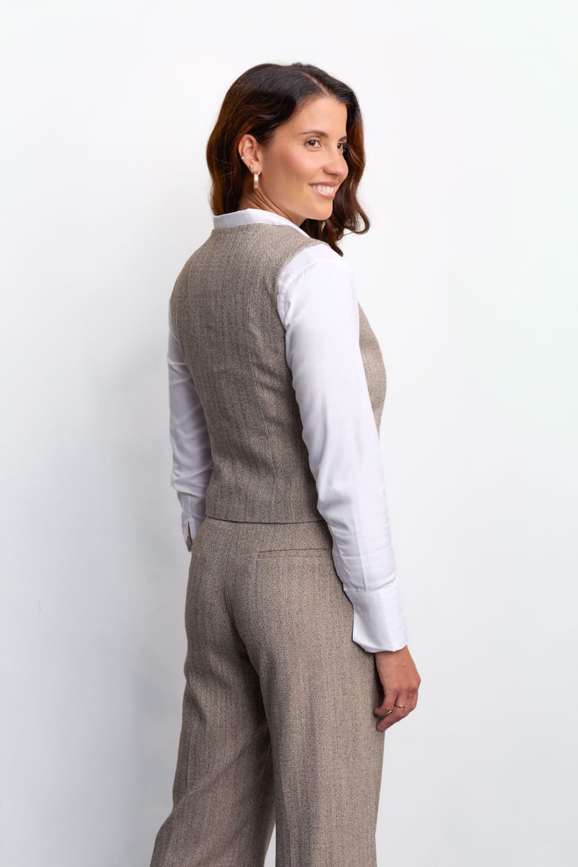 Chaleco-Mujer-Maria-Grey-Mouline-S