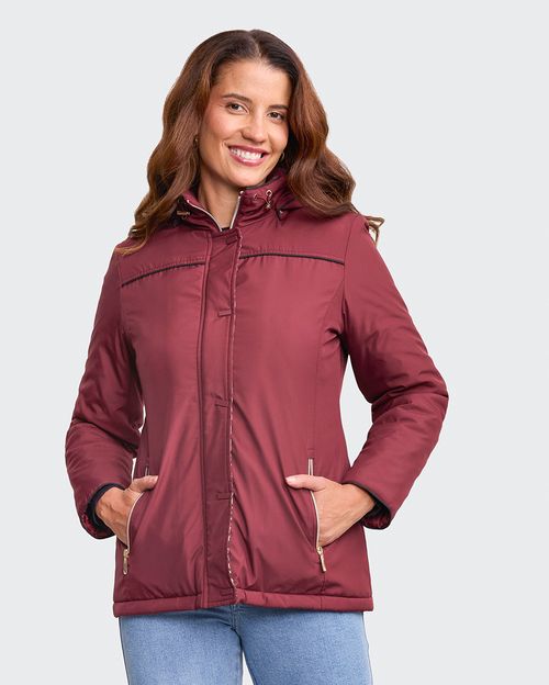 Casaca Mujer Mailey Borgoña