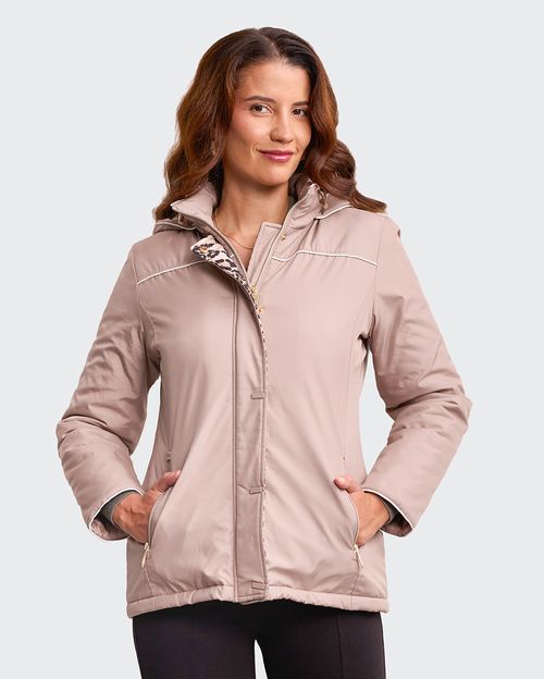Casaca Mujer Mailey Beige Natural