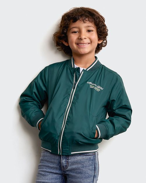 Casaca Niño Roberto Verde Botella