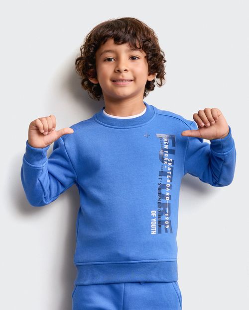 Polera Niño Franklin Azulino Sea