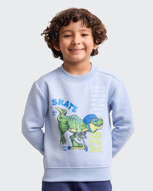 Polera Niño Franklin Celeste Bell