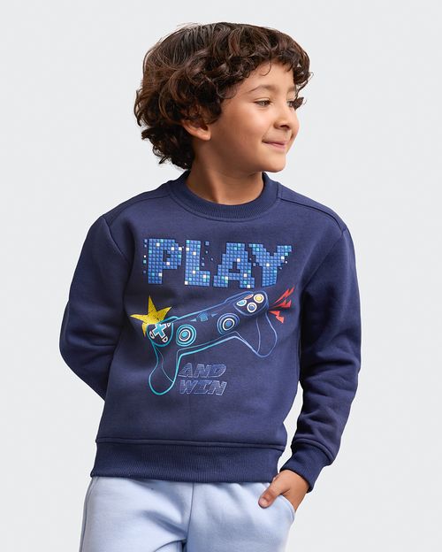 Polera Niño Franklin Azul Atlántico