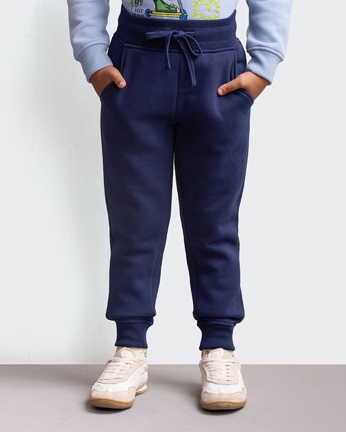 Pantalónes Niño Tobias Marron Sienna / Azul Atlantico