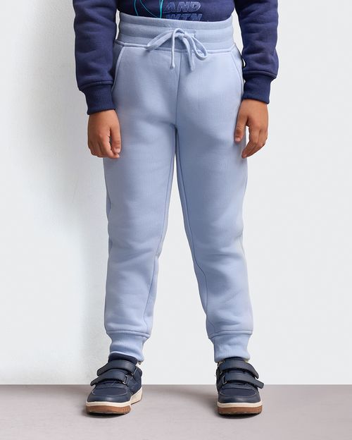 Pantalónes Niño Tobias Celeste Bell/rojo Fiesta