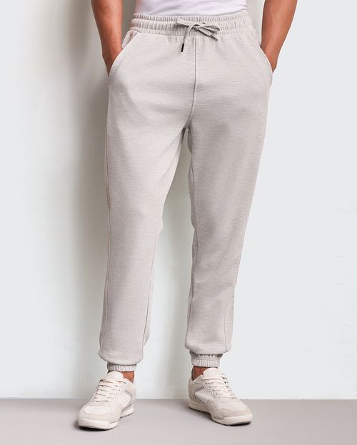 Jogger Hombre Santos Grey Fit Poly Htr