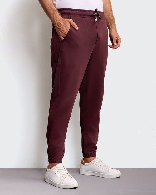 Jogger Hombre Santos Guinda Oscuro