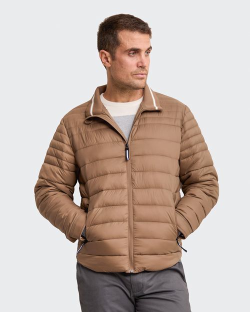 Casaca Hombre Roger Marrón Claro