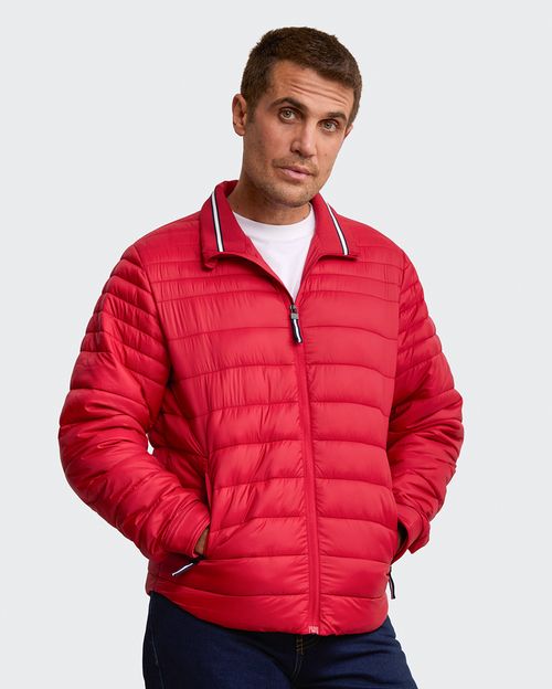 Casaca Hombre Roger Rojo Fuerte