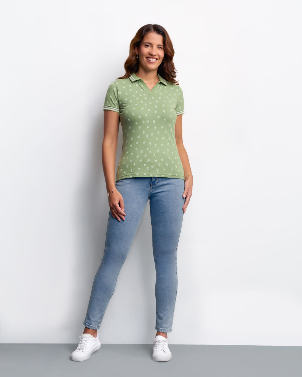 Polo-Cuello-Camisa-Mujer-Leah4-Verde-Pad-S
