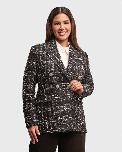 Blazer Mujer Roma Negro