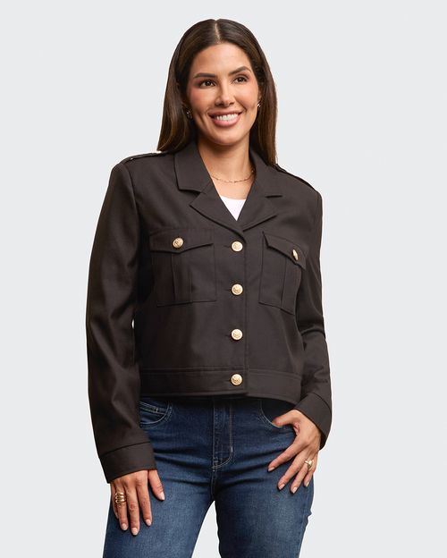 Blazer Mujer Veca Negro