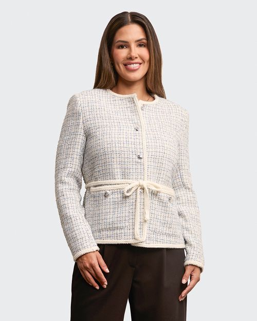 Blazer Mujer Mila Azul Dutty