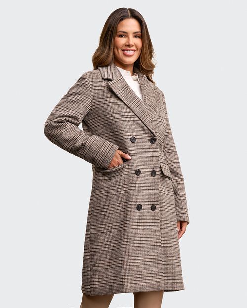 Abrigo Mujer Begoña Marrón