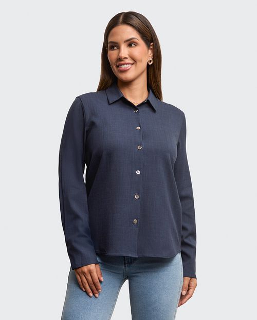 Blusa Mujer Janice Azul Atlántico