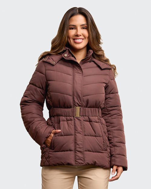 Casaca Mujer Vela Marrón