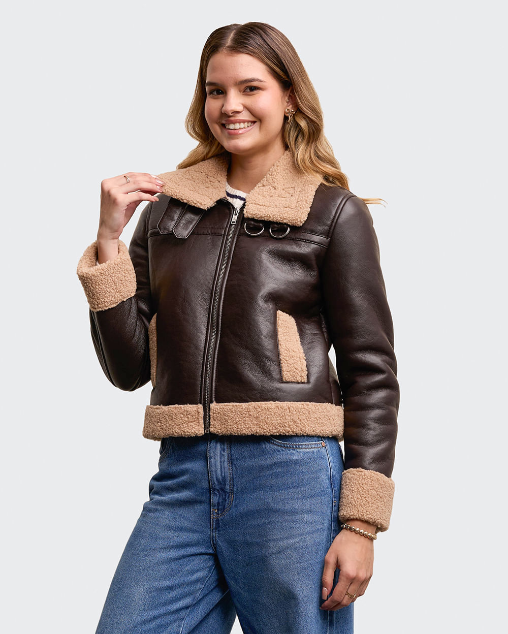 Casaca-Mujer-Wanda-Marron-S