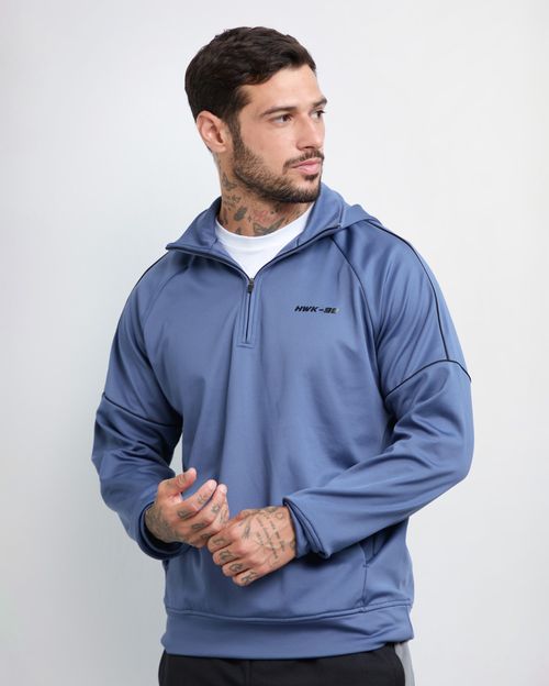 Polera Hombre Bron Azul Pacífico