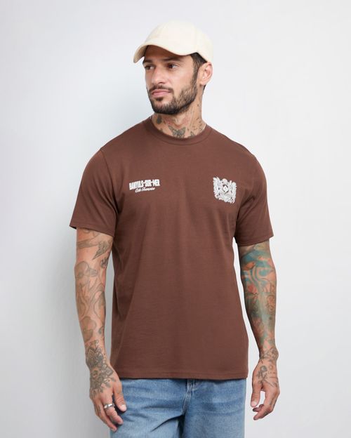 Polo Hombre Manuel Marron Chocolate