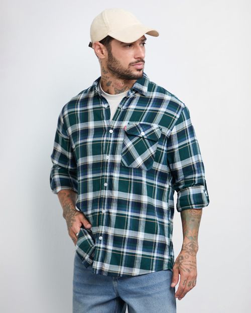 Camisa Hombre Thomas Verde Esmeralda