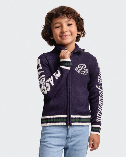 Chompa Niño Turbo-2 Azul Pageant