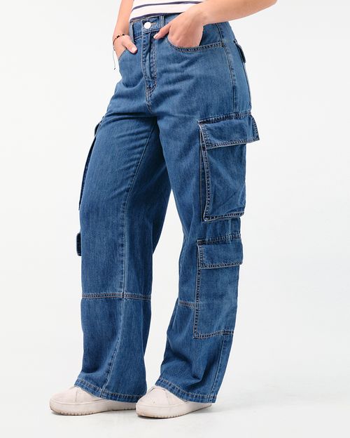 Jean Juliett Mujer Medium Wash