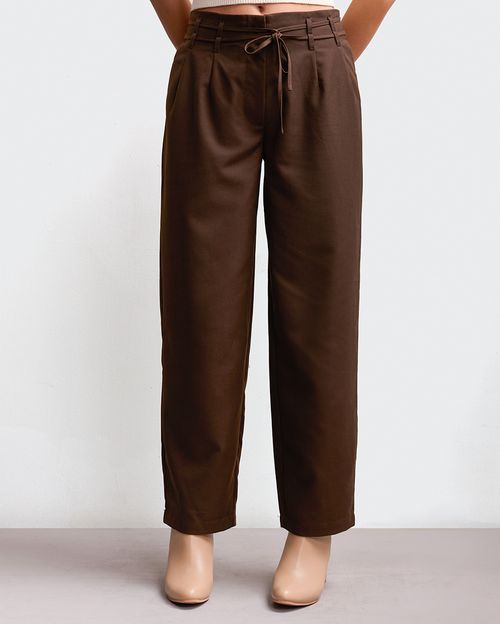 Pantalón Mujer Any Marron