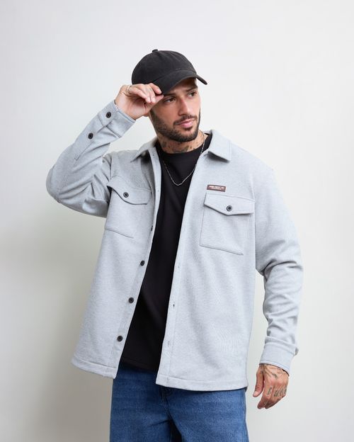 Camisa Hombre Samir Niquel Poly Htr
