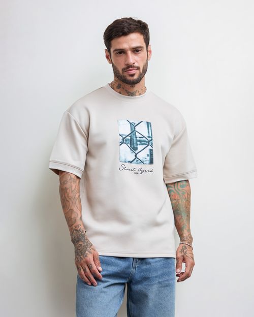 Polo Hombre Lion Beige Crema