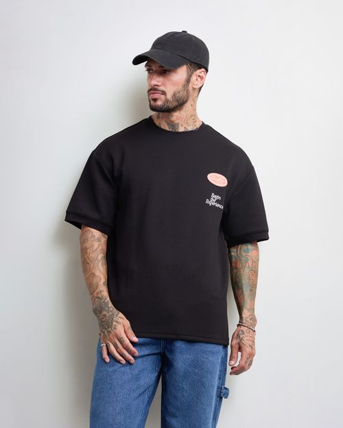Polo Hombre Lion Negro