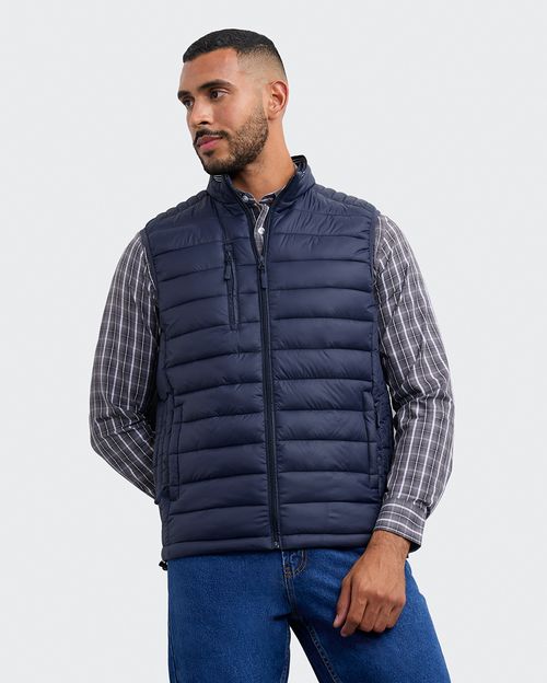 Chaleco Hombre Luis Azul Oxford