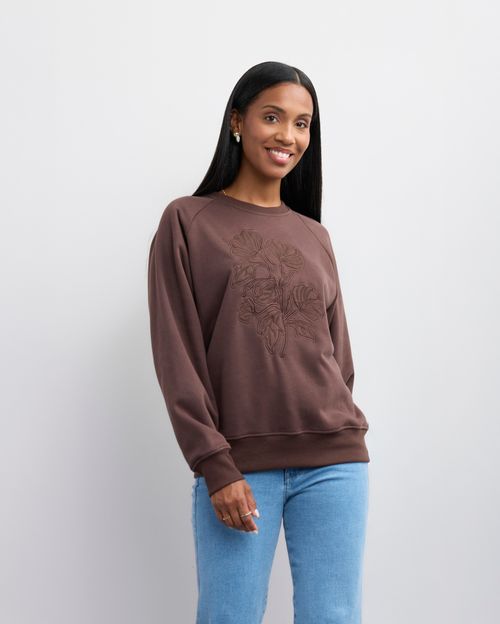 Polera Mujer Marangely Marron Coffee