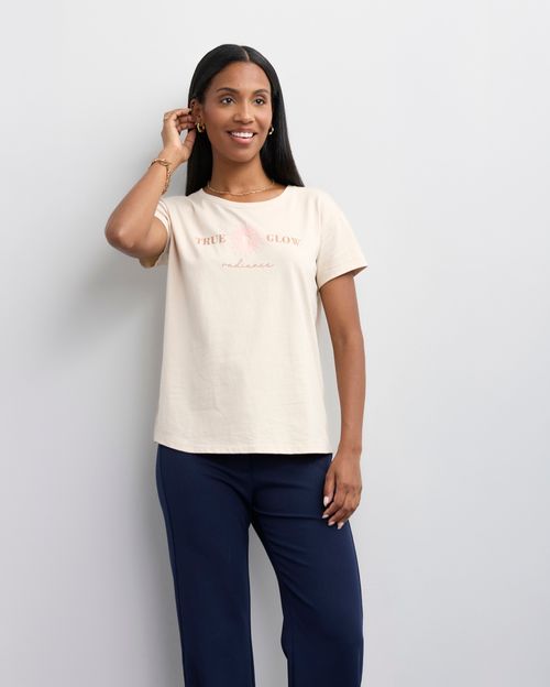 Polo Mujer Niza Beige Crema