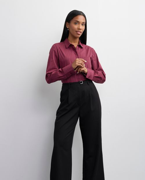 Blusa Mujer Gemma Borgoña