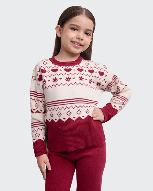 Chompa Niña Yoli Rosado