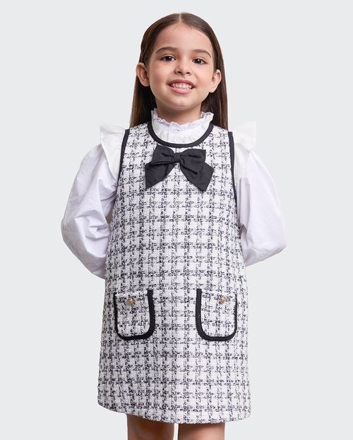 Vestido Niña Gianella Blanco
