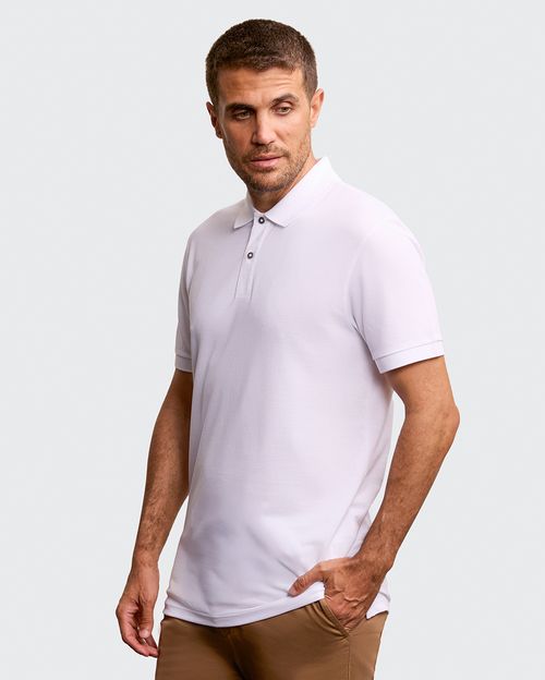 Polo Cuello Camisa Hombre Anthony Blanco Optico