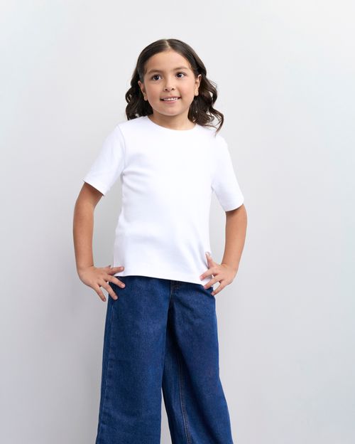 Polo Niña Marcelina Blanco Optico