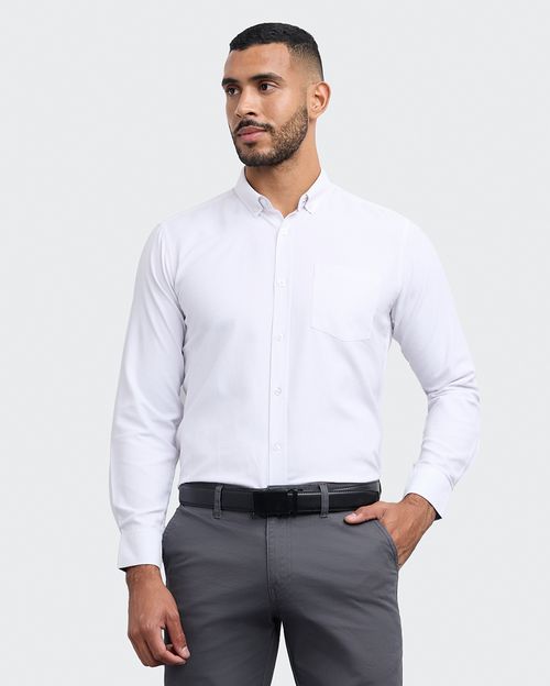 Camisa Hombre Piedro Blanco Optico