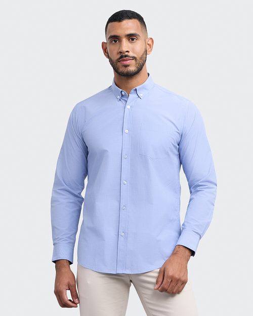 Camisa Hombre Piedro Azulino