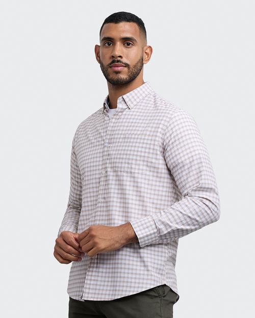 Camisa Hombre Piedro Beige Safari