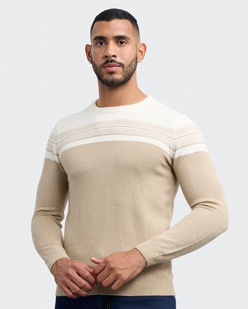 Chompa Hombre Jhair Beige Safari