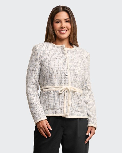 Blazer Mujer Mila Azul Dutty