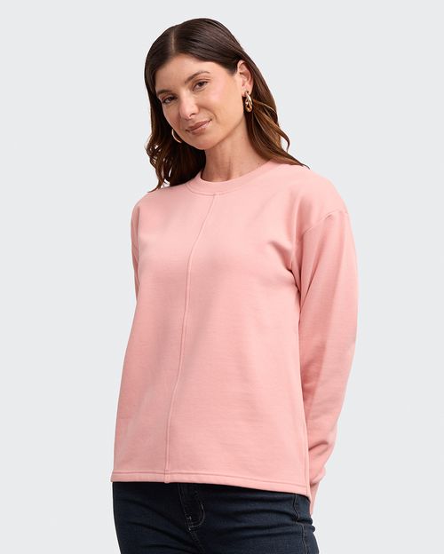 Polera Mujer Axela Rosa Vintage